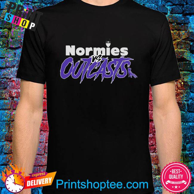 Wednesday normies vs outcasts shirt