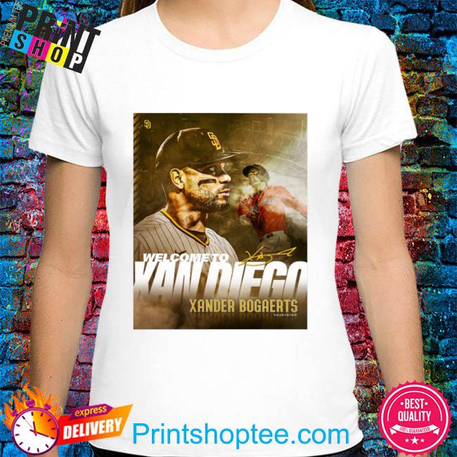 Welcome to xan diego xander bogaerts shirt, hoodie, sweater, long sleeve  and tank top