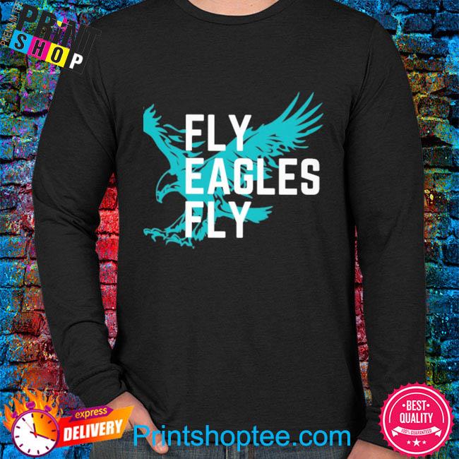 Fly eagles fly vintage flying bird inspirational hawk fan shirt, hoodie,  sweater, long sleeve and tank top