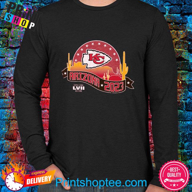 Kansas city Chiefs majestic threads women's super bowl lvii desert  tri-blend shirt, hoodie, sweater, long sleeve and tank top