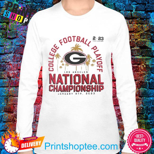 Official 2023 Georgia Bulldogs National Championship T-shirt