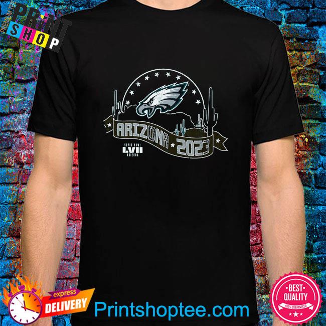 Philadelphia Eagles Majestic Threads Super Bowl LVII Tri-Blend