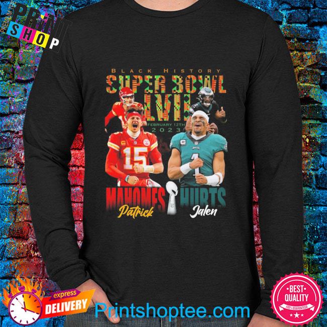 Jalen Hurts Patrick Mahomes Super Bowl LVII Vintage Shirt, hoodie, sweater,  long sleeve and tank top