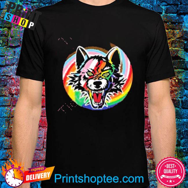 Chicago wolves happy pride month shirt