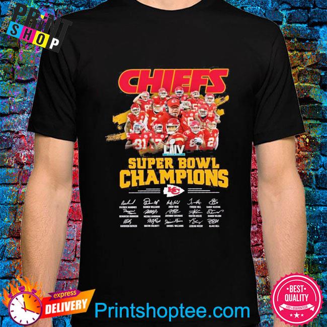 Kansas City Chiefs Super Bowl Champions Baseball Jersey - Printing Ooze