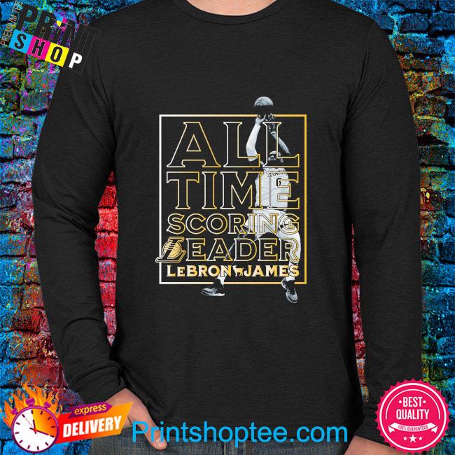 Funny los angeles lakers all time scoring leader lebron james 2023 shirt,  hoodie, sweater, long sleeve and tank top