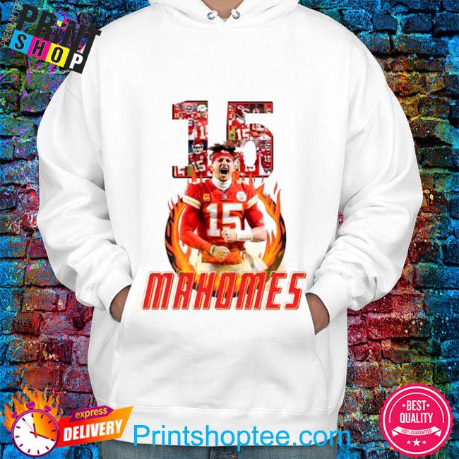 New Patrick Mahomes Kansas City Chiefs 15 Hoodie Jersey Red 