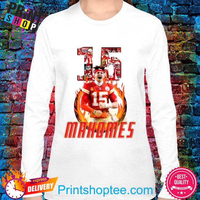 Patrick Mahomes 15 Kansas City Chiefs football poster shirt, hoodie, sweater,  long sleeve and tank top