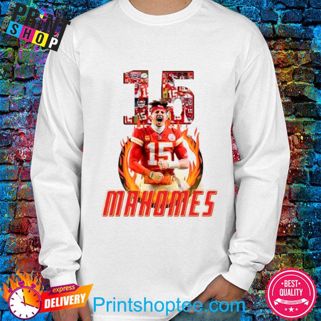 Patrick Mahomes 15 Kansas City Chiefs football poster shirt, hoodie,  sweater, long sleeve and tank top