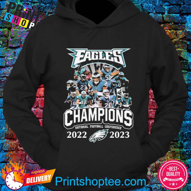 Philadelphia Eagles Team 2022 Nfc East Division Champions Signatures Shirt,  hoodie, sweater, long sleeve and tank top