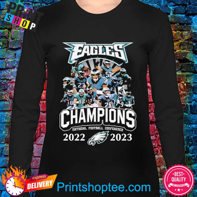 Funny 2023 philadelphia eagles conference championship shirt, hoodie,  sweater, long sleeve and tank top