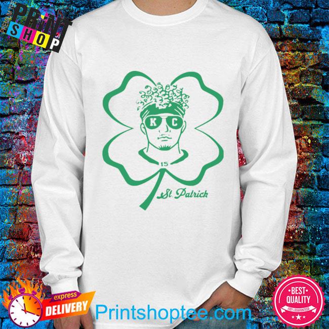 Patrick Mahomes Saint Patrick shirt, hoodie, sweater, long sleeve and tank  top