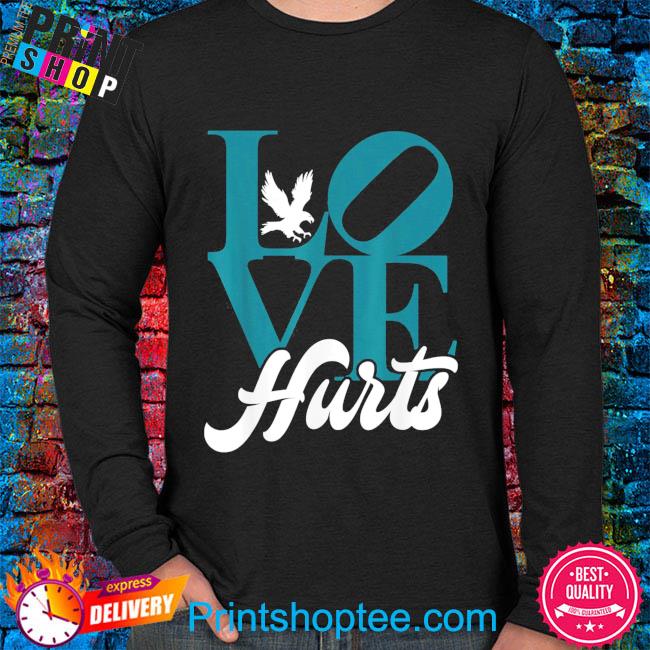 : Love Hurts Eagles Vintage Long Sleeve T-Shirt