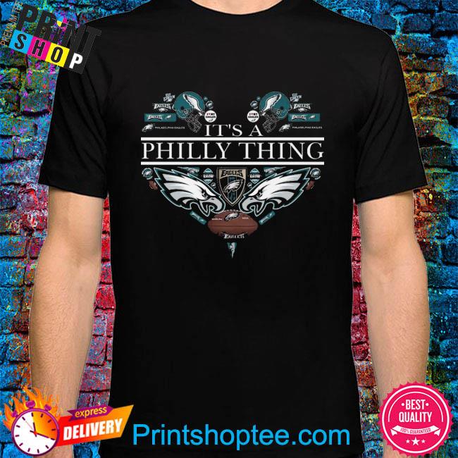 Heart It's a philly thing philadelphia eagles 2023 shirt, hoodie, sweater,  long sleeve and tank top