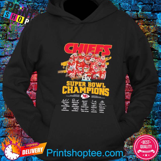 Premium Kansas city Chiefs all team player 2023 super bowl champions shirt,  hoodie, sweater, long sleeve and tank top