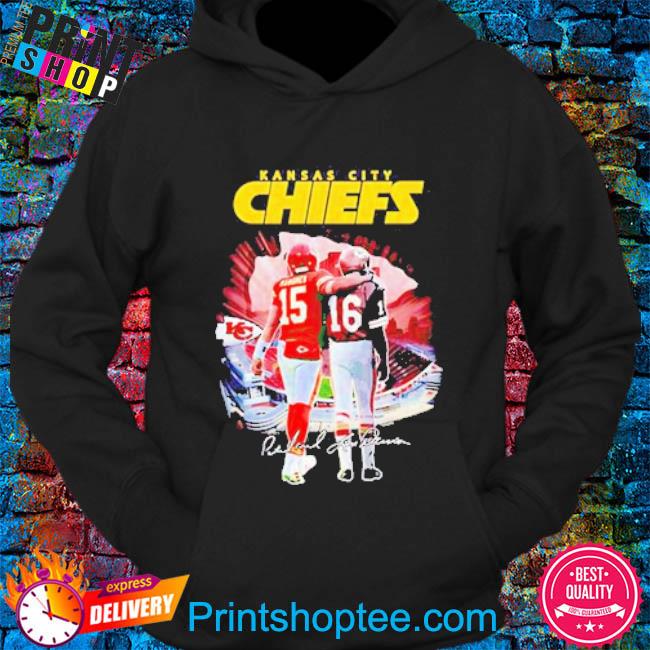 Kansas City Chiefs Patrick Mahomes and Len Dawson signatures shirt, hoodie,  sweater, long sleeve and tank top