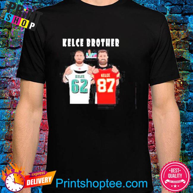 Kelce Brothers Jason Kelce Vs Travis Kelce Lvii Super Bowl Matchup 2023 shirt