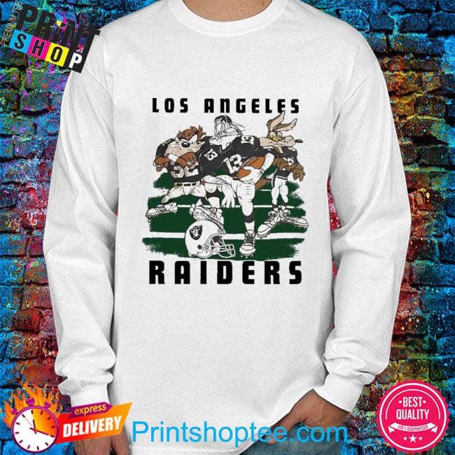 Official Looney tunes bugs bunny los angeles raiders shirt, hoodie, sweater,  long sleeve and tank top