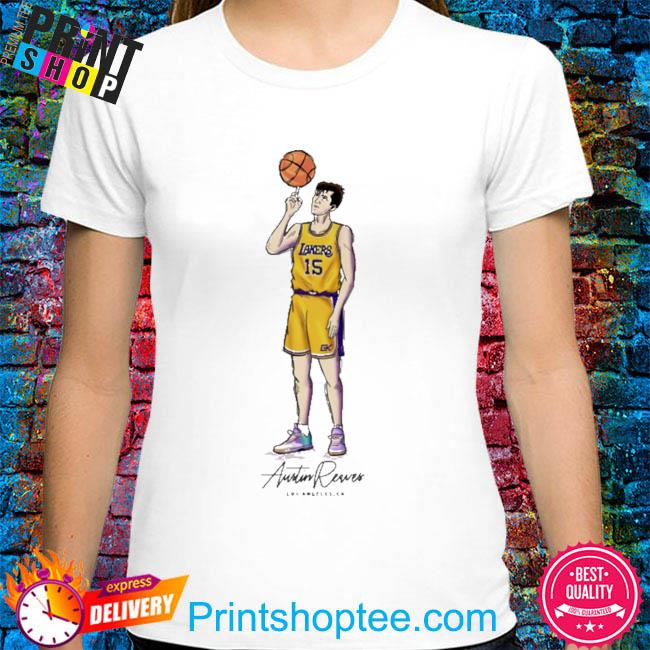 Los angeles lakers saucetin austin reaves shirt