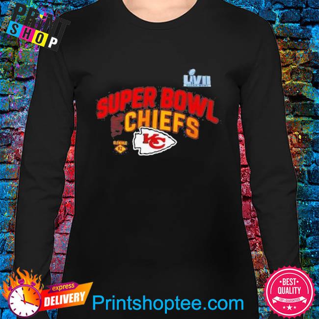 Nike Super Bowl LVII Team Logo Lockup Kansas City Chiefs 2023 Shirt, hoodie,  sweater, long sleeve and tank top