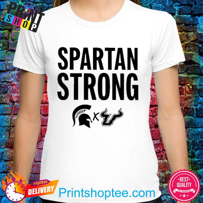 Official 2023 South Florida Michigan State Spartan Strong shirt