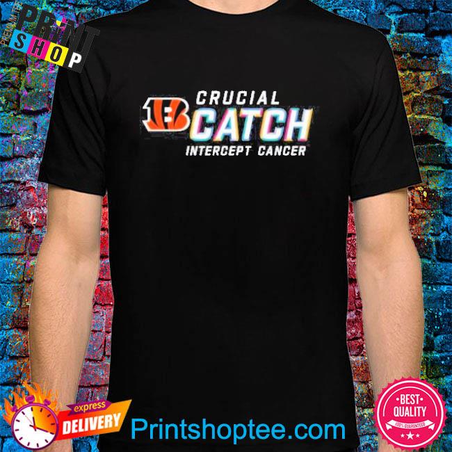 Original Cincinnati Bengals Crucial Catch Intercept Cancer Shirt, hoodie,  sweater, long sleeve and tank top