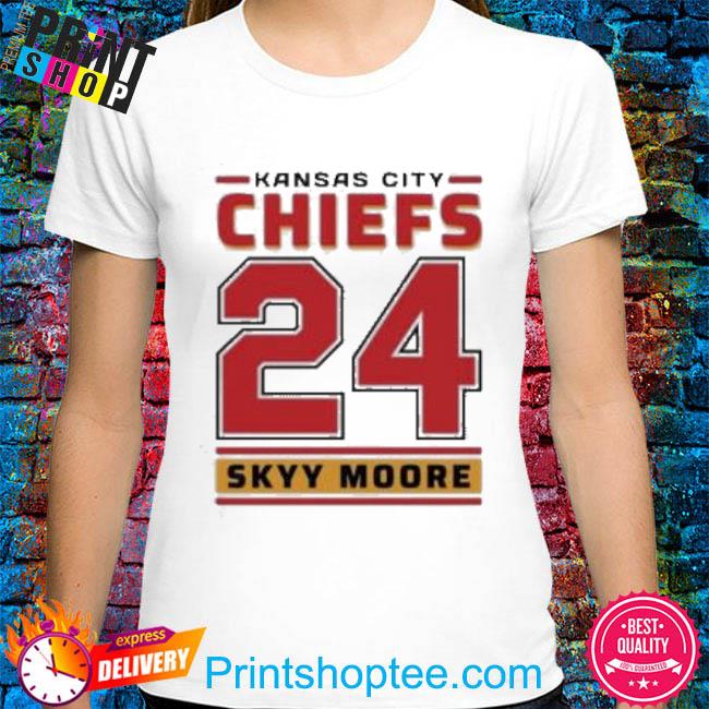 Charitybuzz: Skyy Moore Signed Kansas City Chiefs Jersey Framed