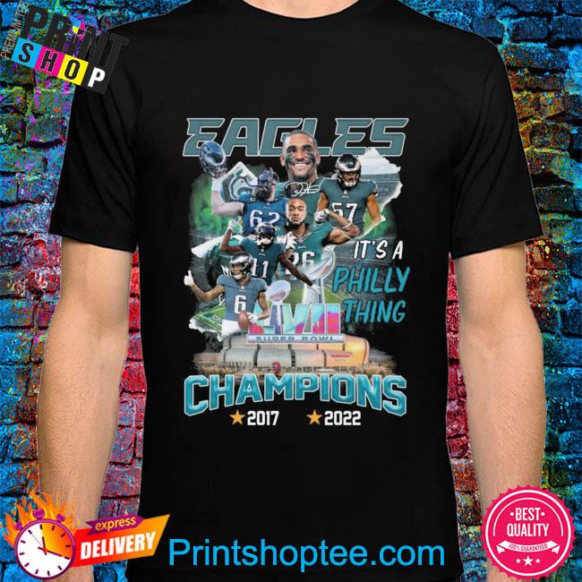 Official Philadelphia Eagles 2023 Champions It's A Philly Thing Signatures  shirt, hoodie, sweater, long sleeve and tank top