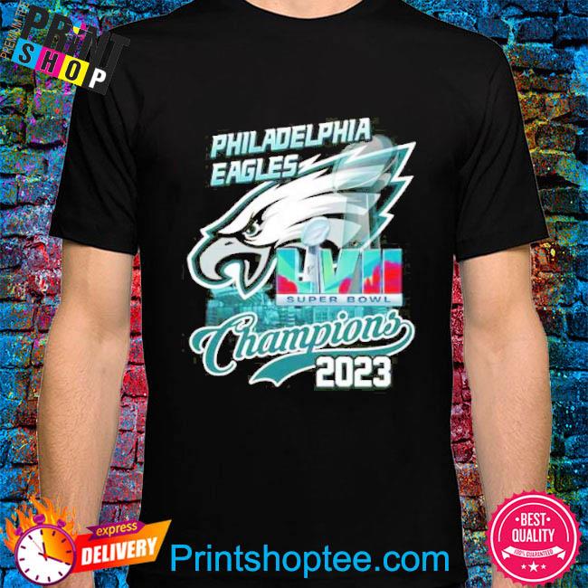 Philadelphia Eagles Super Bowl LVII 2022 2023 Champions T-Shirt