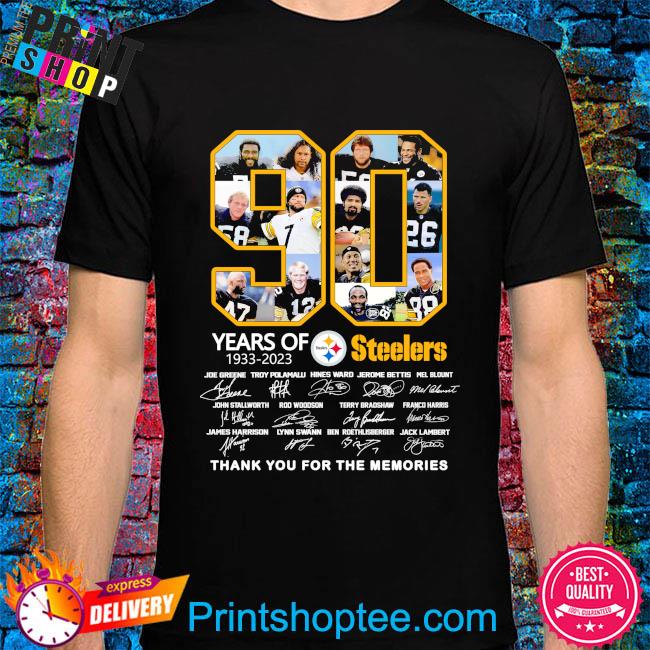 68 Years Of Pittsburgh Steelers 1933-2019 Signature t-shirt by To-Tee  Clothing - Issuu