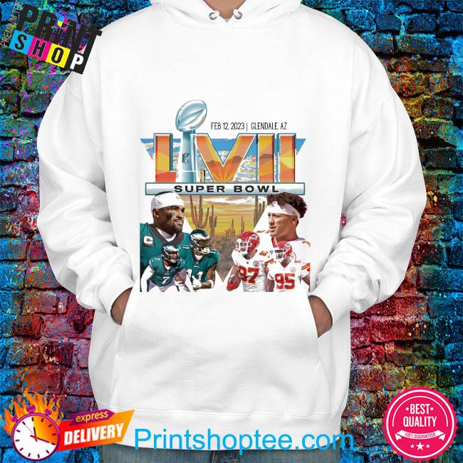 Super bowl 2023 vintage philadelphia eagles Kansas city Chiefs shirt, hoodie,  sweater, long sleeve and tank top