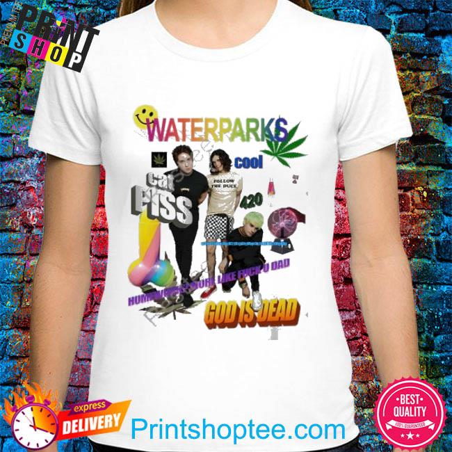 Waterparks Cat Piss God Is Dead new 2023 Shirt