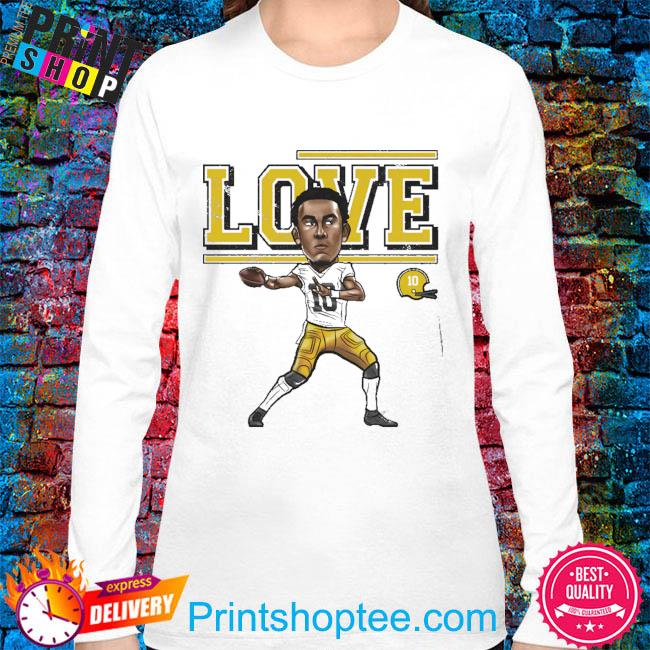 Jordan Love Green Bay Packers retro shirt, hoodie, sweater, long sleeve and  tank top