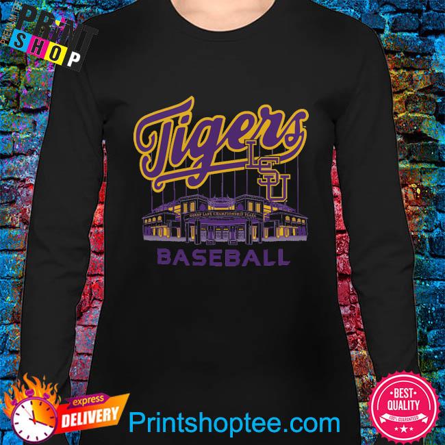 LSU Tigers Alex Box Stadium Baseball T-Shirt - Print your thoughts