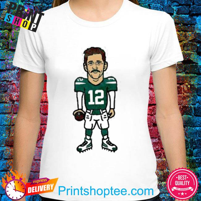 Aaron Rodgers New York Jets cartoon shirt t-shirt by To-Tee