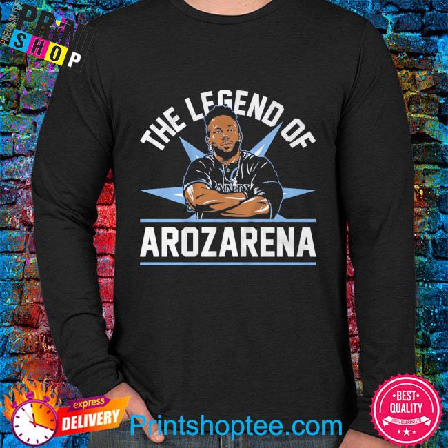 The legend of randy arozarena shirt, hoodie, sweater, long sleeve