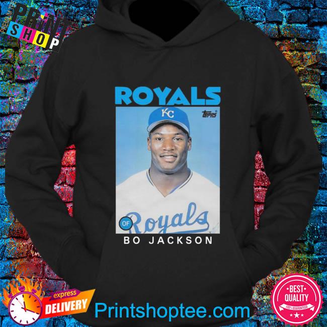 Royals topps bo jackson 2023 shirt, hoodie, sweater, long sleeve and tank  top