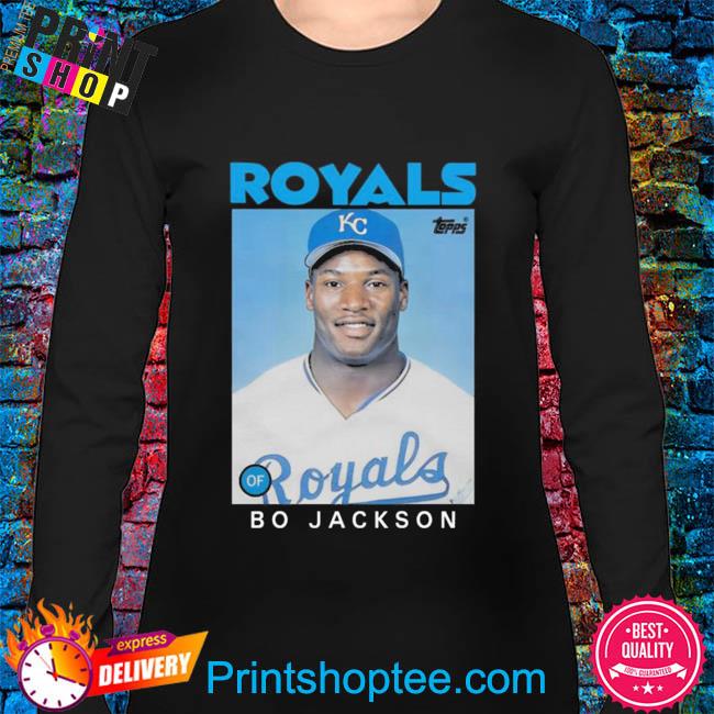 Royals topps bo jackson 2023 shirt, hoodie, sweater, long sleeve and tank  top