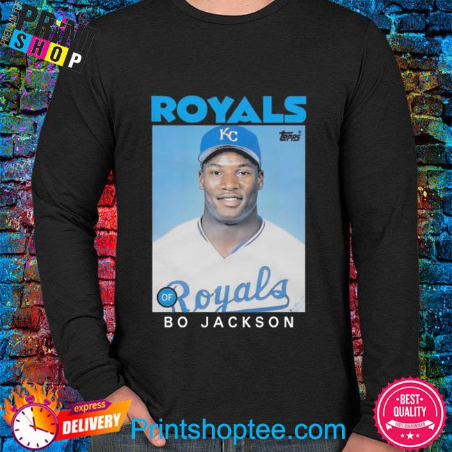 Royals topps bo jackson 2023 shirt, hoodie, sweater, long sleeve and tank  top