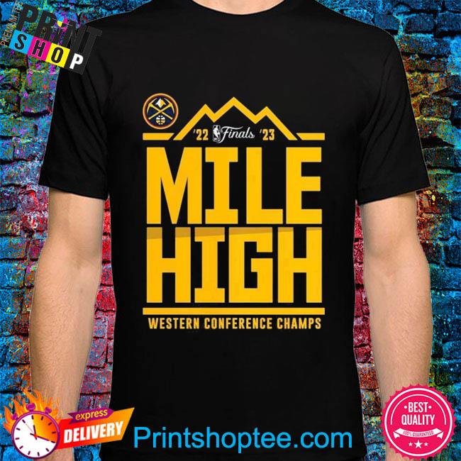 denver nuggets mile high city shirt