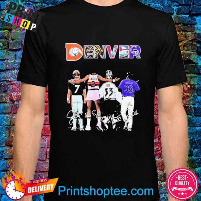 Shirts, Vintage Denver Broncos Crazy Artwork Tshirt