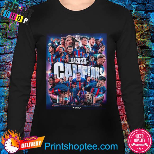 Fc Barcelona La Liga Champions 2023 Shirt