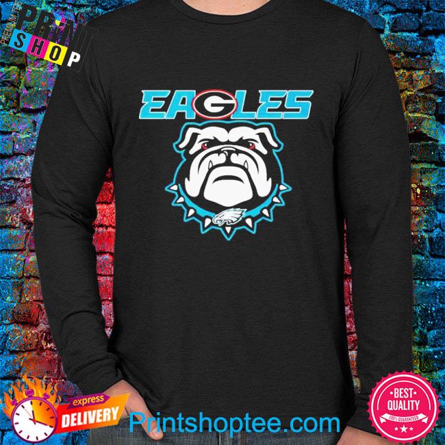 Eagles, Philadelphia Eagles Georgia Bulldogs logo shirt, hoodie, sweater,  long sleeve and tank top