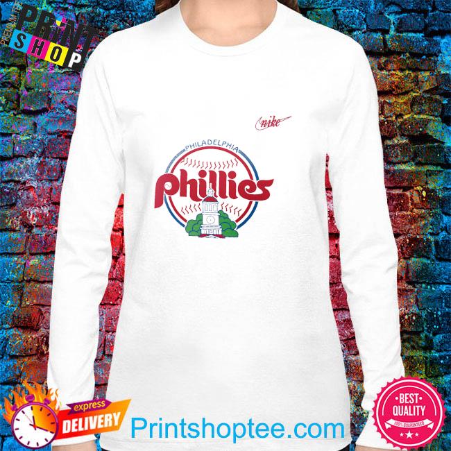 Philadelphia Phillies Nike Cooperstown Collection Logo T-Shirt