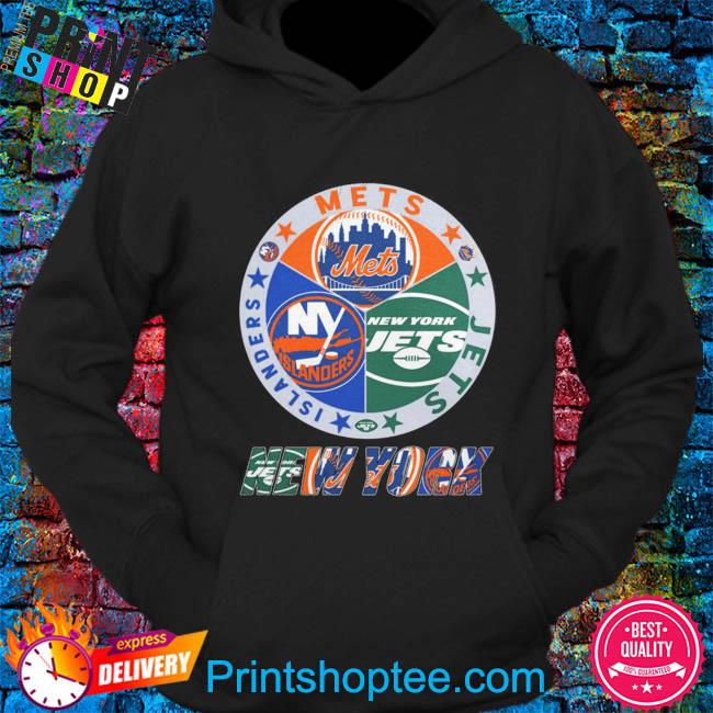 Official New York Mets Jets Islanders 2023 T-shirt,Sweater, Hoodie, And  Long Sleeved, Ladies, Tank Top