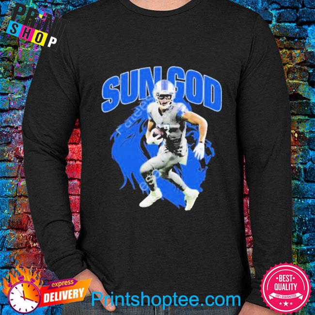 Official Detroit Lions Amon Ra Sun God 2023 Shirt, hoodie, sweater