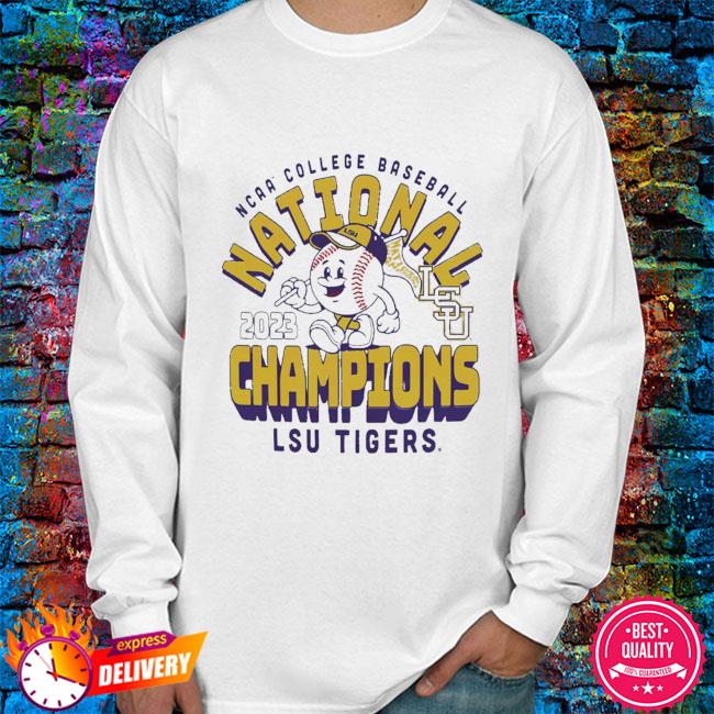 Official LSU Tigers Champion Unisex 2023 NCAA Men's Baseball