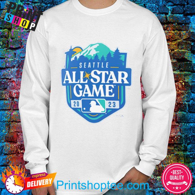 Seattle All Star Game Wordmark 2023 Mlb Shirt