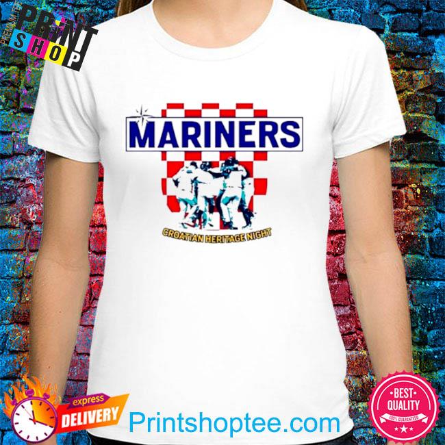 Mariners 2023 Croatian Heritage Themed Shirt