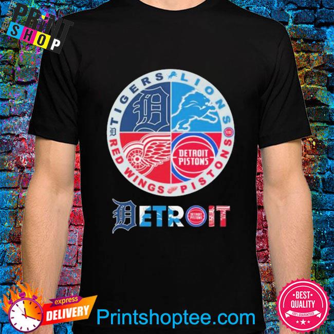 The retail design at the Detroit Pistons & Detroit Red Wings Team